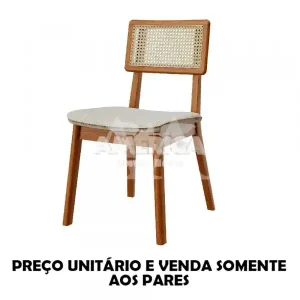 CADEIRA IMCAL CLASSIC TELA LINHO / NATURE