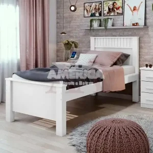CAMA LOPAS SOLTEIRO ATHENAS PLUS S/AUXILIAR BRANCO