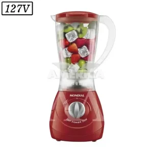 LIQUIDIFICADOR MONDIAL L550R 2VEL  127V VERMELHO