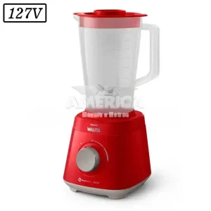 LIQUIDIFICADOR PHILIPS WALITA DAILY 550W 2 VEL 127V VERMELHO