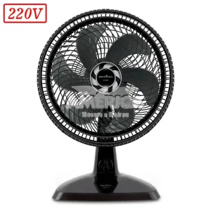 VENTILADOR BRITANIA BVT400 TURBO 40CM 6 PAS 3 VEL 220V PRETO