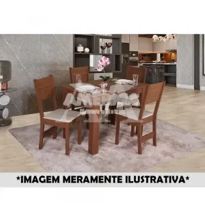 CJ MESA 4C SAO CARLOS MILENA RETANGULAR 108X68 NATURALLE