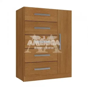 COMODA 5G 1P. ABRIR RODIAL CORAIS CINAMOMO 50CO1523