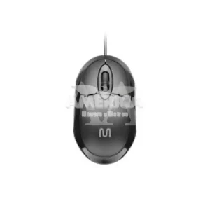MOUSE MULTILASER  CLASSIC C/ FIO USB CABO 12OCM 3 BOTOES MO300 PRETO