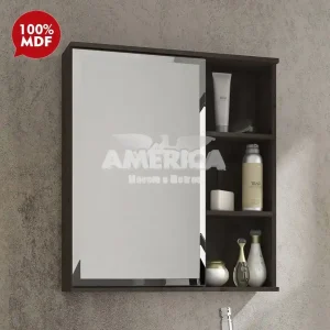 ESPELHEIRA MGM TREVISO 56CM CAFE