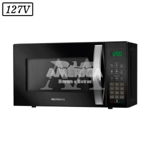 FORNO MICROONDAS MONDIAL MO0121B 21L 127V PRETO