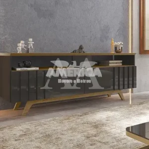 RACK BANCADA LEAO SUICA FREIJO / GRAFITE