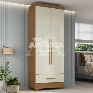 ROUPEIRO 2P. ABRIR 1G RODIAL SMART CINAMOMO/OFF WHITE 51GR2123