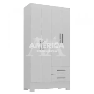 ROUPEIRO 4P. ABRIR 2G RODIAL IMPERATRIZ BRANCO 1GR4222