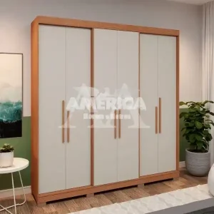 ROUPEIRO 6P. ABRIR 2G HERVAL PH1804 C/PES CARVALHO VERMONTT/OFF WHITE