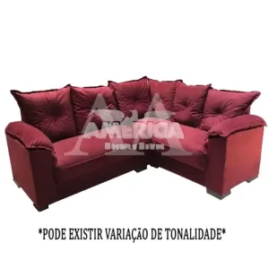 ESTOFADO LIFESPUMA LUGARES PAULINHA CANTO VINHO