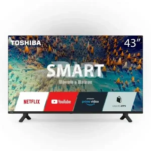 "SMART TV TOSHIBA 43V35KB LED 43"" FHD VIDAA C/ RECEPTOR DE TV"