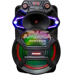 CAIXA DE SOM AMVOX AMPLIFICADORA ACA 550 STRONDO II 550 WATS