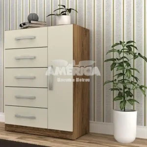 COMODA 5G 1P. ABRIR RODIAL CORAIS NATURE/OFF WHITE 41CO1522