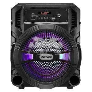 CAIXA DE SOM LENOXX AMPLIFICADORA CA80 WOOFER 8  120 WATS