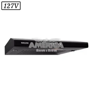 DEPURADOR AR SUGGAR SLIM 60CM 3 VEL 127V PRETO