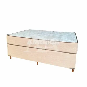 CJ BASE BOX/COLCHAO MOLAS ENSACADAS 138X188X75 MERON VERONA SOFT