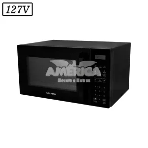 FORNO MICROONDAS AGRATTO AMIC01N 32L 127V PRETO