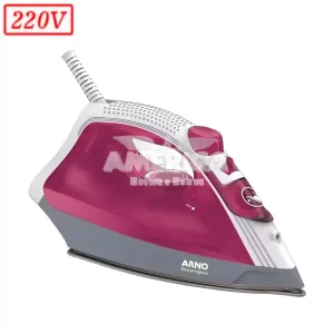 FERRO DE PASSAR ARNO A VAPOR FSGC STEAMGLISS 220V ROSA