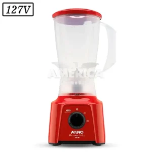 LIQUIDIFICADOR ARNO POWER MIX LQ11 550W 2 VEL 127V VERMELHO