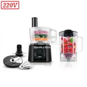 MULTIPROCESSADOR ARNO MULTICHEF MP60 4 EM 1 2 VEL 600W 220V PRETO