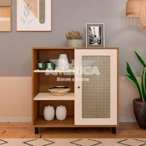 BUFFET ARTELY CHARLOTTE CINAMOMO/OFF WHITE