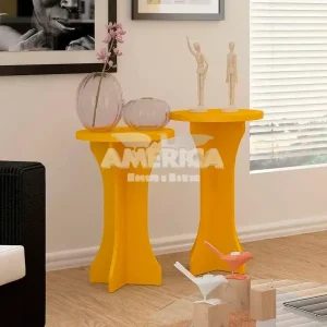 MESA APOIO ARTELY LUCK AMARELO