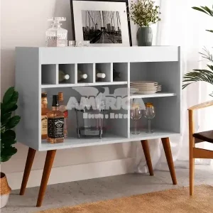 APARADOR EJ C/ ADEGA NEW ODIN BRANCO