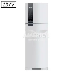 REFRIGERADOR BRASTEMP DOMEST BRM54 FROST FREE DUPLEX 400L 127V BRANCO