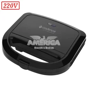 SANDUICHEIRA TOAST GRILL CADENCE SAN260 750W 220V PRETA