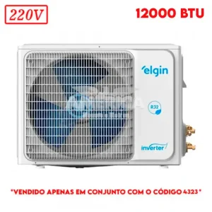 AR CONDICIONADO CONDENSADOR ELGIN SPLIT HIGH WALL ECO INVERTER II C/ W