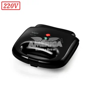 SANDUICHEIRA GRILL ELGIN BREAK TIME 800W 220V PRETA