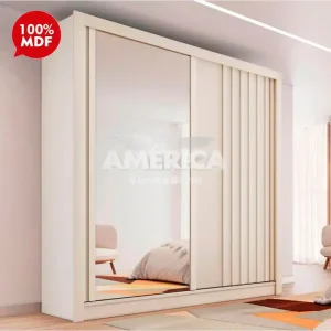 ROUPEIRO 2P CORRER 4G EUROPA LUGANO C/ ESPELHO OFF WHITE