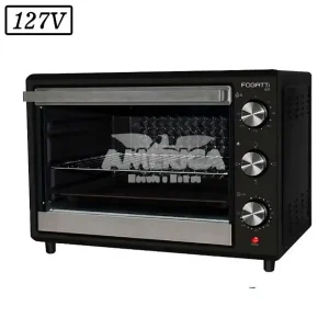 FORNO ELETRICO FOGATTI I50 50L 127V PRETO