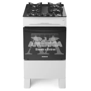 FOGAO 4B ITATIAIA ELECTRA GLASS NEW AUTOMATICO BRANCO